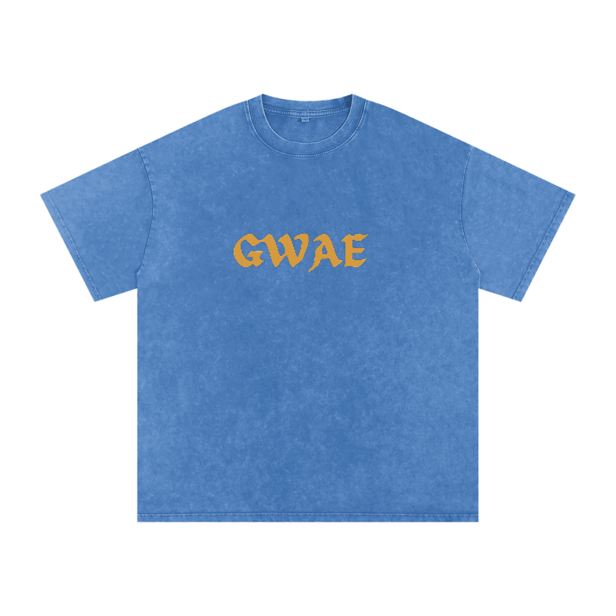 GWAE Snow Washed Oversized Cotton T-Shirt
