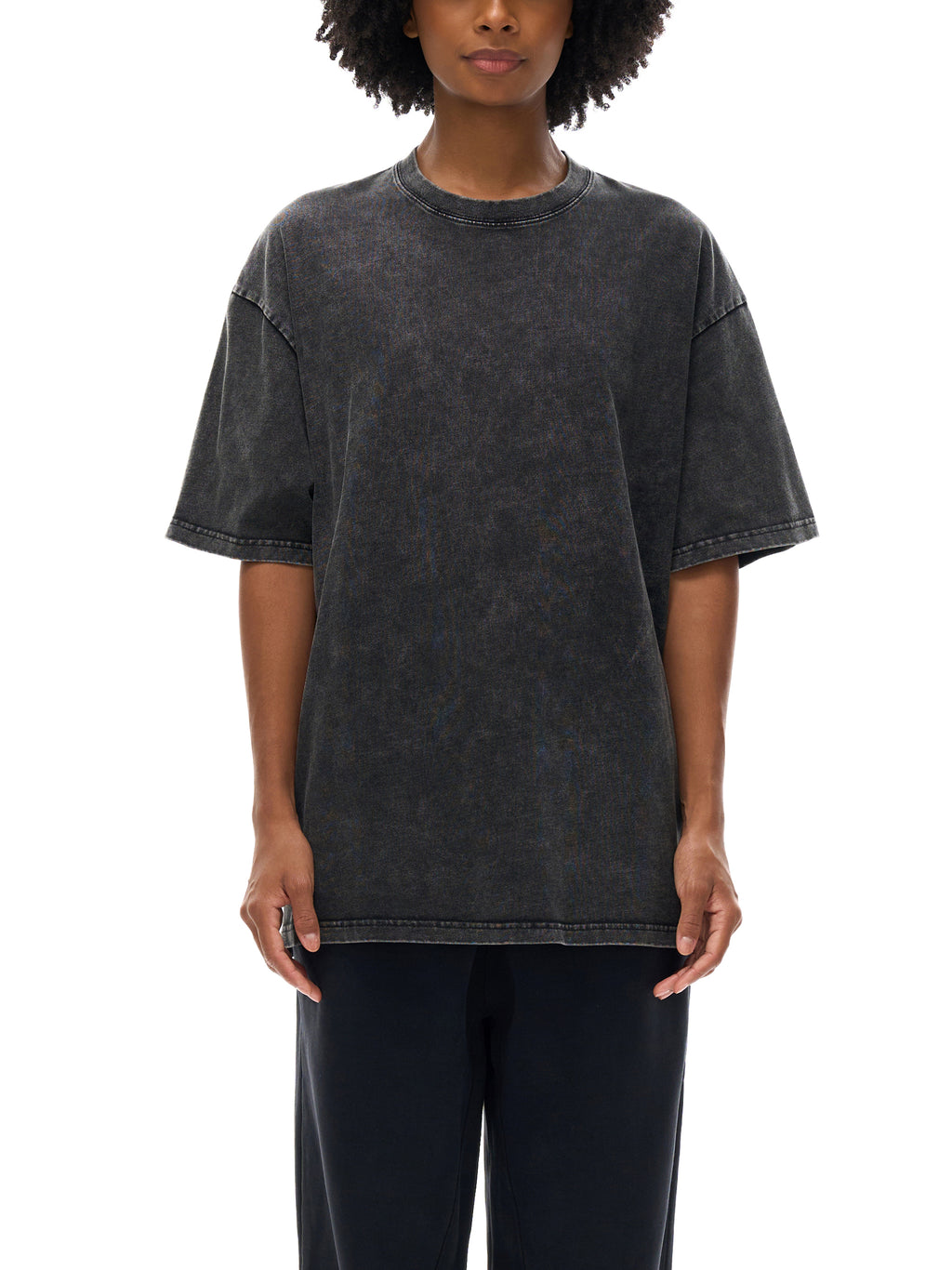 GWAE Snow Washed Oversized Cotton T-Shirt