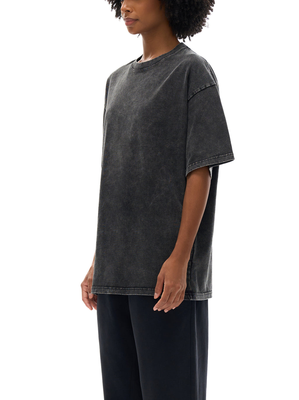 GWAE Snow Washed Oversized Cotton T-Shirt